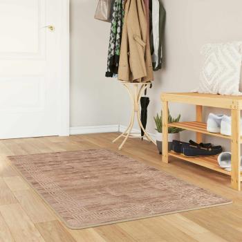 ARDEBO.de - Teppichläufer MARSA Weiß 80 x 100 cm Polyester und PVC