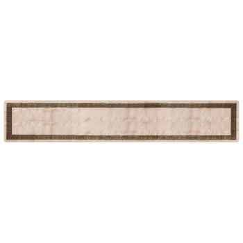 Teppichläufer MARSA Beige und Schwarz 80 x 450 cm