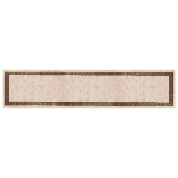 Teppichläufer MARSA Schwarz 100 x 450 cm Polyester und PVC