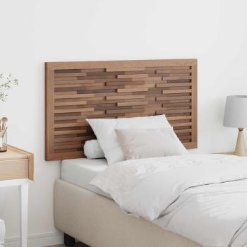 ARDEBO.de - Bettkopfteil Natur Massivholz Teak
