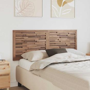 ARDEBO.de - Bettkopfteil Natur Massivholz Teak