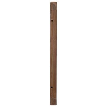 Bettkopfteil Natur Massivholz Teak