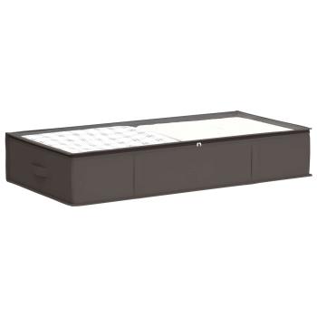 Aufbewahrungsbox mit transparentem Oberfenster 6 stk. 90 l Grau