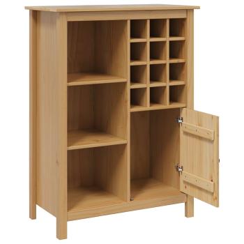 Weinschrank HILL Honigbraun 79,5 x 40 x 107,5 cm