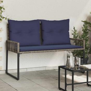 ARDEBO.de - Bank Outdoor 2 -Seater 4 stk. 110 x 59 x 82 cm Poly-Rattan