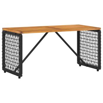 Gartenmöbel-Set 4 Stk. Schwarz und Türkis