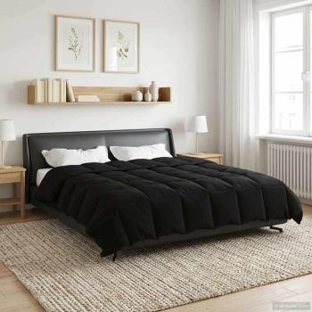 ARDEBO.de - Winterbettdecke 200 x 220 cm Winter Mikrofaser (100% Polyester)