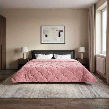 Ganzjahresbettdecke Gepolstert Rosa 220 x 240 cm