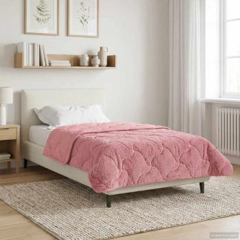 Winterbettdecke 140 x 220 cm Winter Rosa Atmungsaktiv