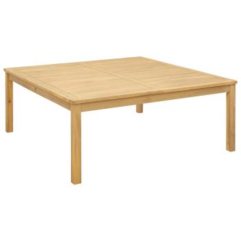 ARDEBO.de - Couchtisch Helles Akazienholz 110 x 110 x 45 cm