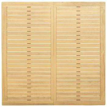 Couchtisch Helles Akazienholz 110 x 110 x 45 cm