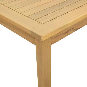 Couchtisch Helles Akazienholz 110 x 110 x 45 cm