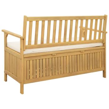 Garten-Aufbewahrungsbank 2 -Seater 120 x 63 x 84 cm Rechteckig