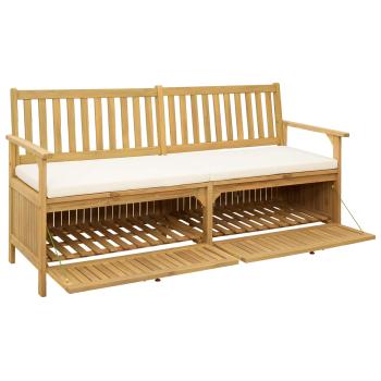 Garten-Aufbewahrungsbank 2 -Seater 170 x 63 x 84 cm Rechteckig