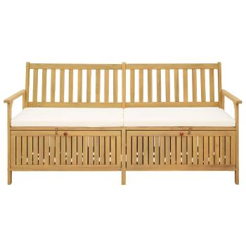 Garten-Aufbewahrungsbank 2 -Seater 170 x 63 x 84 cm Rechteckig