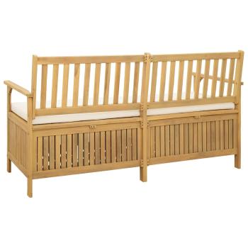 Garten-Aufbewahrungsbank 2 -Seater 170 x 63 x 84 cm Rechteckig