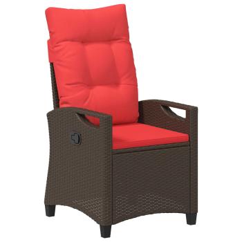 Verstellbarer Gartenstuhl 56 x 60 x 112 cm Stahl
