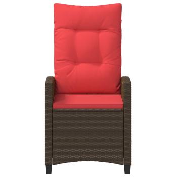 Verstellbarer Gartenstuhl 56 x 60 x 112 cm Stahl