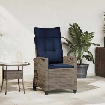 ARDEBO.de - Verstellbarer Gartenstuhl 56 x 60 x 112 cm Stahl