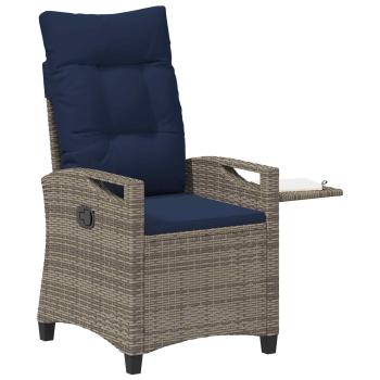 Verstellbarer Gartenstuhl 56 x 60 x 112 cm Stahl