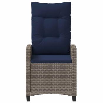 Verstellbarer Gartenstuhl 56 x 60 x 112 cm Stahl