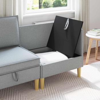 Sofa mit Stauraum Stoff