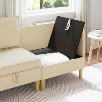 Sofa mit Stauraum Stoff