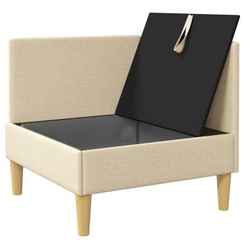 Sofa mit Stauraum Stoff