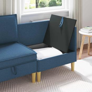 Sofa mit Stauraum Stoff