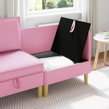 Sofa mit Stauraum Stoff