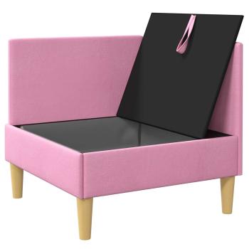 Sofa mit Stauraum Stoff