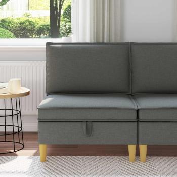 ARDEBO.de - Sofa mit Stauraum Stoff