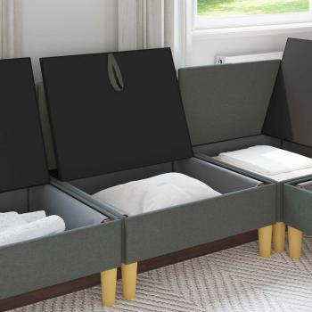 Sofa mit Stauraum Stoff