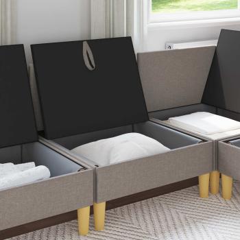 Sofa mit Stauraum Stoff