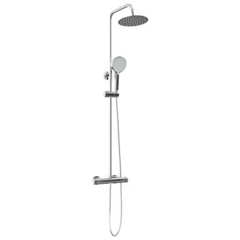 Thermostatisches Duschset Chrom 27 x 46 x 123 cm Edelstahl 201