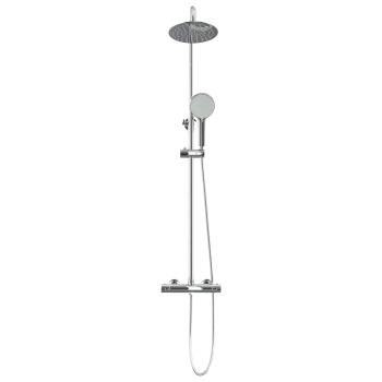 Thermostatisches Duschset Chrom 27 x 46 x 123 cm Edelstahl 201