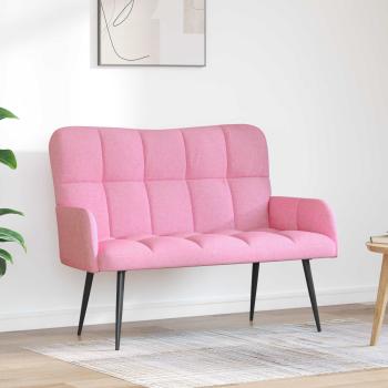 ARDEBO.de - 2-Sitzer Sofa Rosa 115 x 61 x 87 cm Stoff