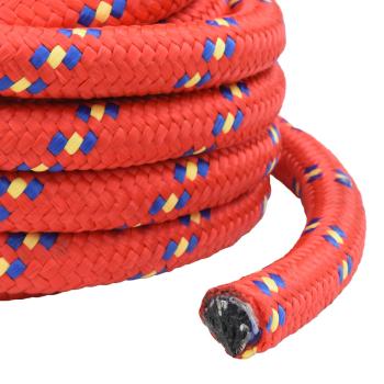 Bootsseil 3 mm 50 m Rot PP