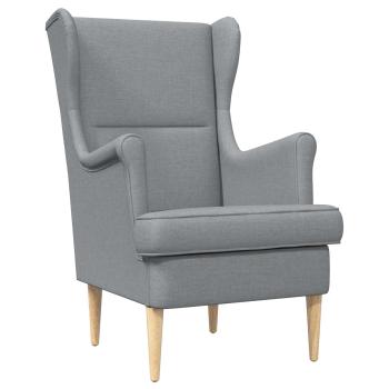 Sessel Hellgrau Stoff