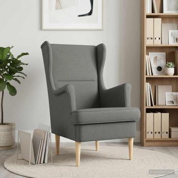 Sessel Dunkelgrau Stoff