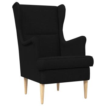 Sessel Schwarz Stoff