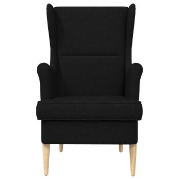 Sessel Schwarz Stoff