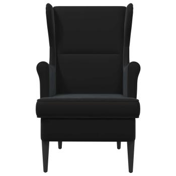 Sessel Schwarz Samt