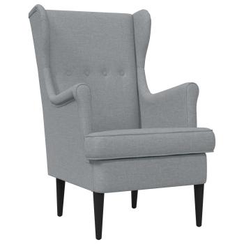 Sessel Hellgrau Stoff