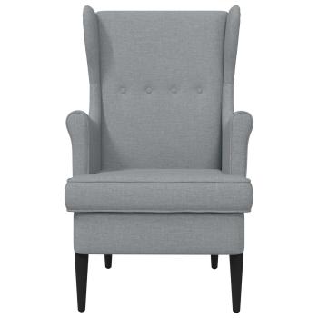 Sessel Hellgrau Stoff