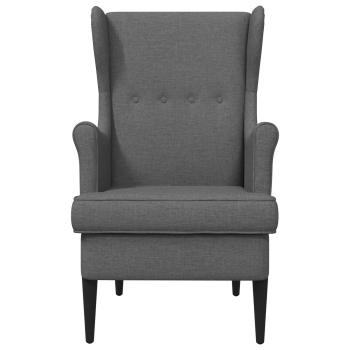 Sessel Dunkelgrau Stoff