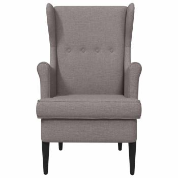Sessel Taupe Stoff