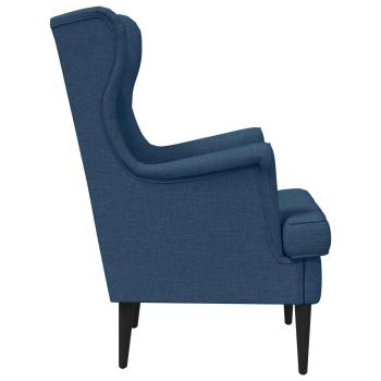 Sessel Blau Stoff