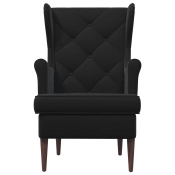 Sessel Schwarz Samt