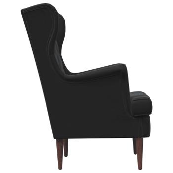 Sessel Schwarz Samt